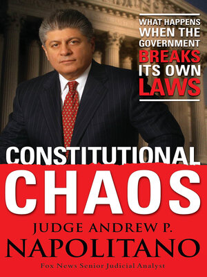 cover image of Constitutional Chaos